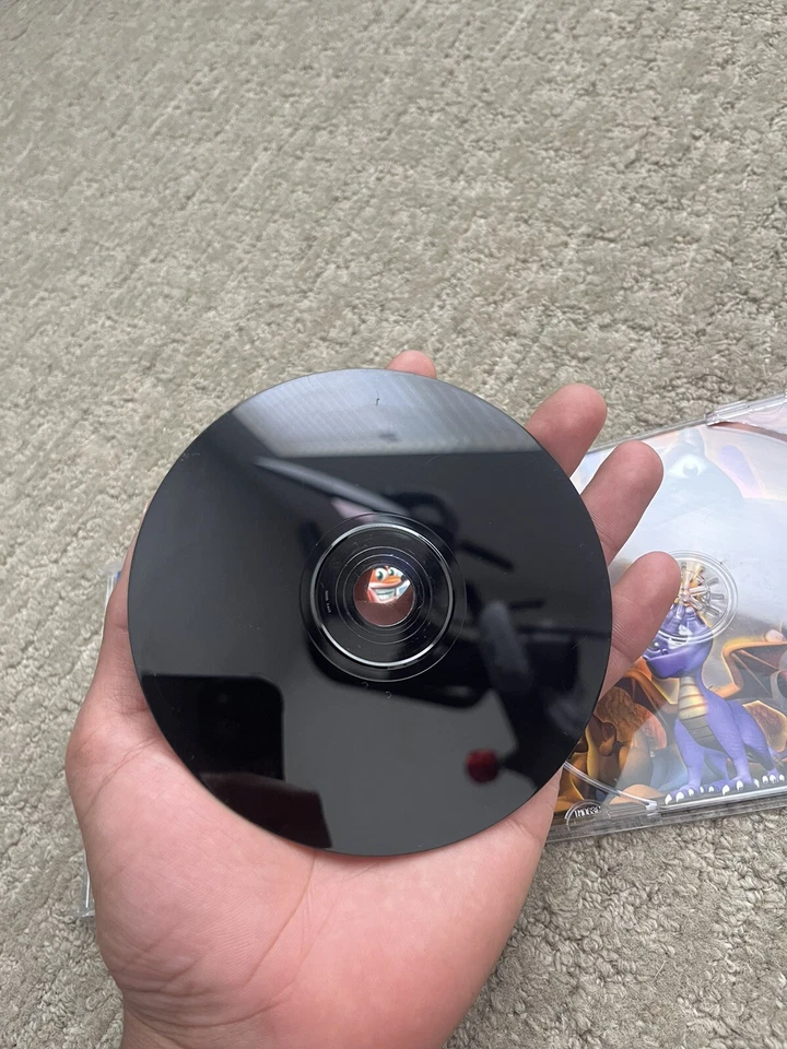Spyro El Dragón 1998 y Año del Dragón 2000 Playstation Paquete Etiqueta Negra Foto 4 de 4