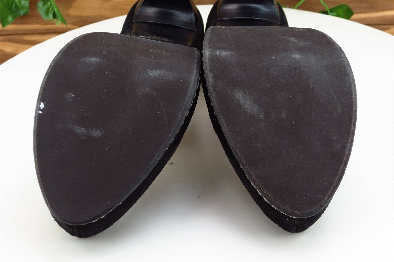 Gastone Lucioli Women Sz 36 M Black Mary Janes Leather Shoes
