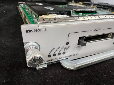 CISCO RSP720-3C-GE Cisco 7600 Route Switch Processor 720Gbps fabric, PFC3C, GE