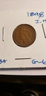 1898 INDIAN HEAD PENNY GOOD CONDITION     ba