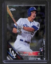 2016 Topps Chrome Black Refractor #150 Corey Seager