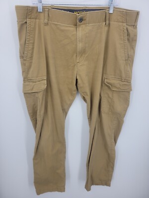 Lee Motion Stretch Pants Mens 40x32 Khaki Cargo Utility Pockets Casual Outdoor