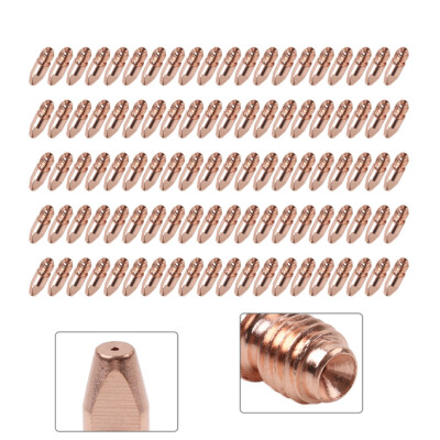 100pcs 140.0442 MIG/MAG M8x30x1.2mm Contact Tip For 26/36/40 KD 501D