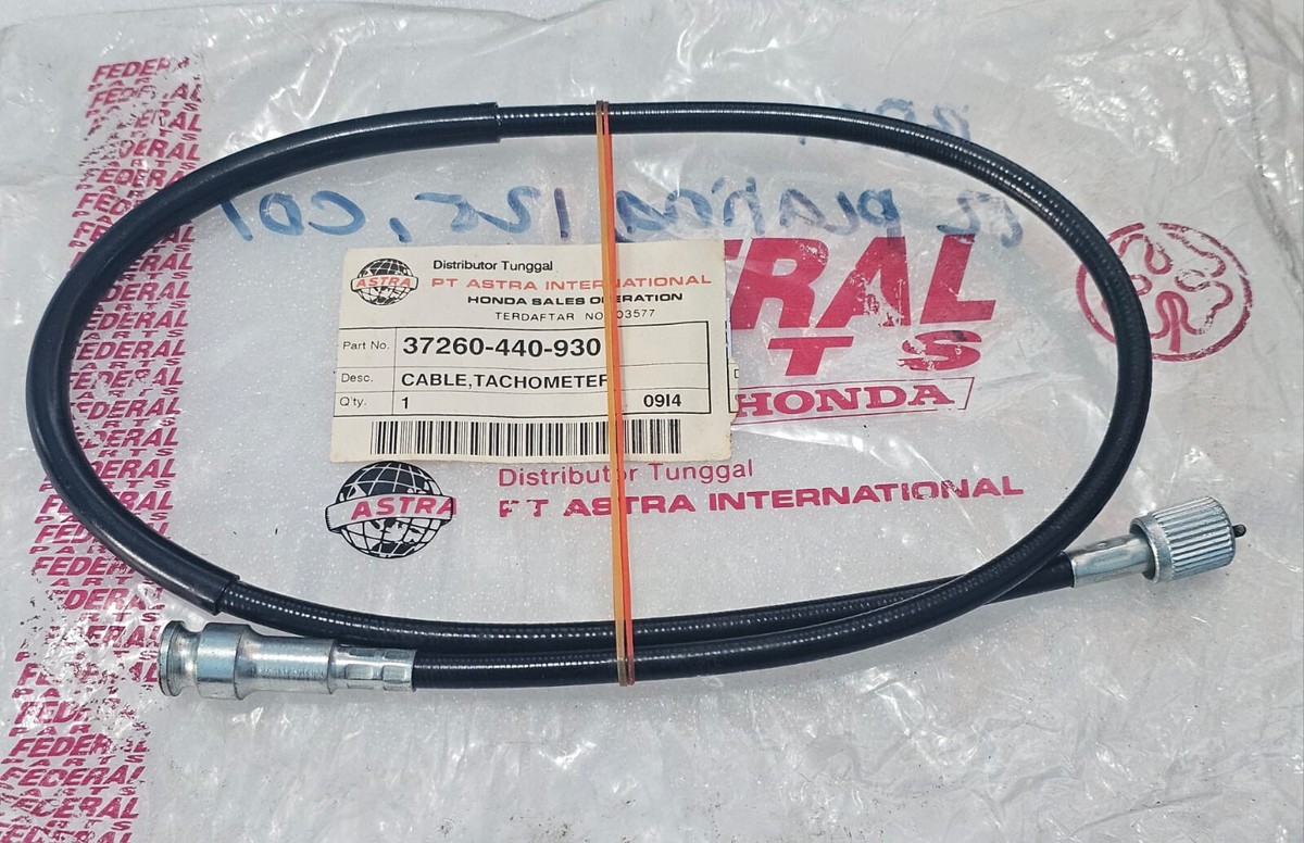 HONDA XL125 XL125S XL185S TACHOMETER CABLE NOS | eBay