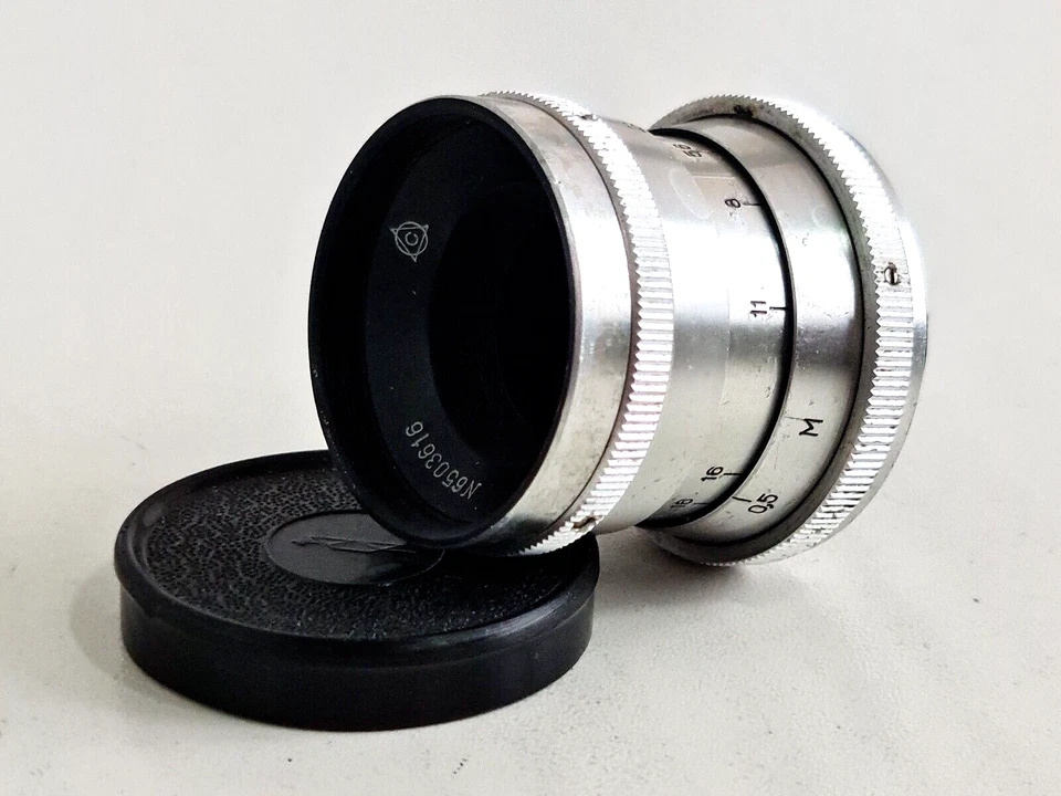 PO-51 20mm F/2.8 (RO-51) Vintage USSR Cine Lens, M27 mount for Kiev-16C-3 - Image 2 of 4