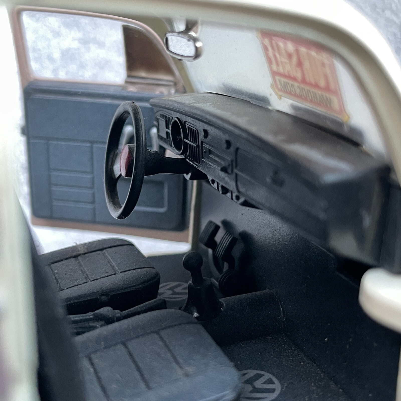 USED JADA "FOR SALE" 1959 VW VOLKSWAGEN BEETLE 124 DIECAST MODEL CAR