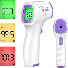 Medical Infrared NON-CONTACT Forehead Thermometer 360 Degree Digital HG01