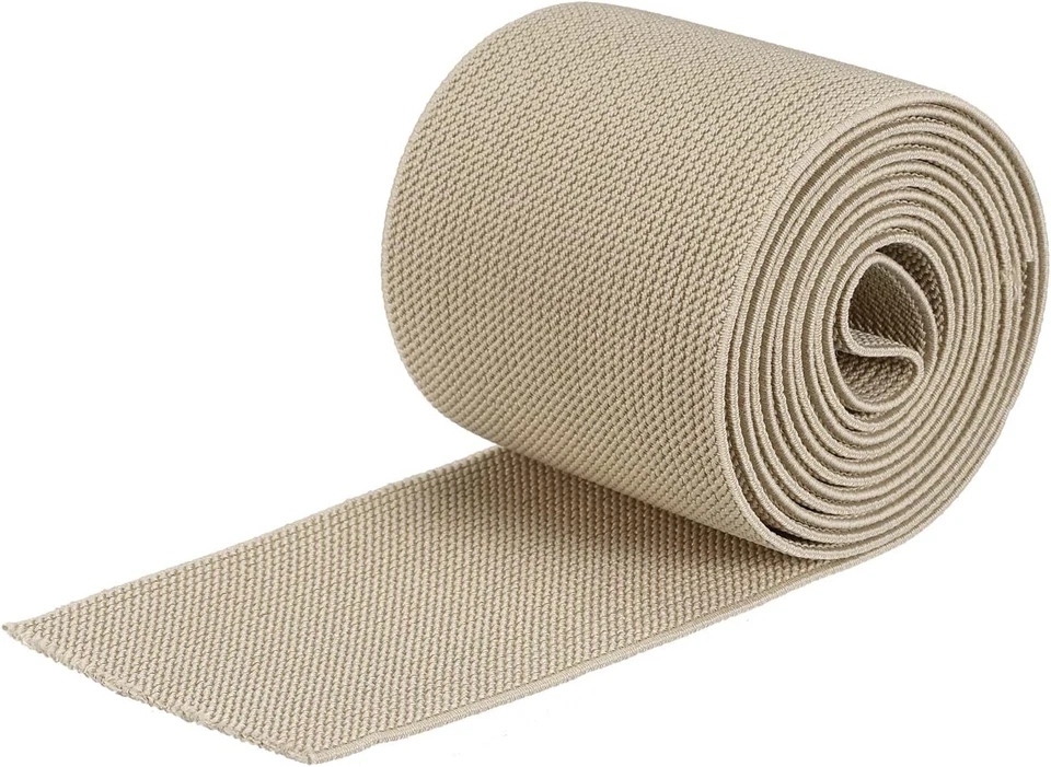 NEK 3,6,8,10 IN ELASTIC - 50 YARD ROLL - WAISTBANDS, SEWING, ETC.  - MADE IN USA - Image 3 of 4