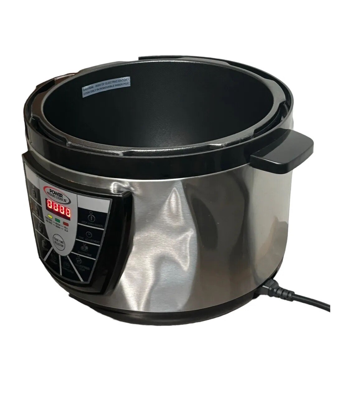Power Pressure Cooker XL 10 Qt PPC790 Outside Pot Only Damaged (Never