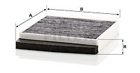 Mann-Filter CUK 2855 Filter, Innenraumluft FÜR Volvo