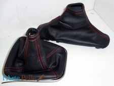 alfa romeo Giulietta cuffia cambio e freno in pelle nera