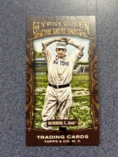 2011 Topps Gypsy Queen mini The Great Ones #GO5 Christy Mathewson @QS61