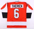 Chris Therien Signed Philadelphia Flyers Jersey (Beckett)  NHL Career 1994–2006