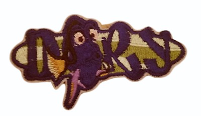  Finding Nemo Dory with Surfboard 2'' Wide Iron On Patch