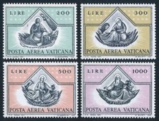 Vatican C55-C58, MNH. Michel 590-593. The Evangelists, by Fra Angelico. 1971.
