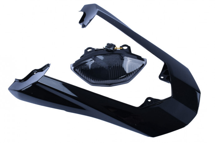 Coque arrière cassée ? Remplacer par ce kit feu fumé pour Kawasaki Z1000SX