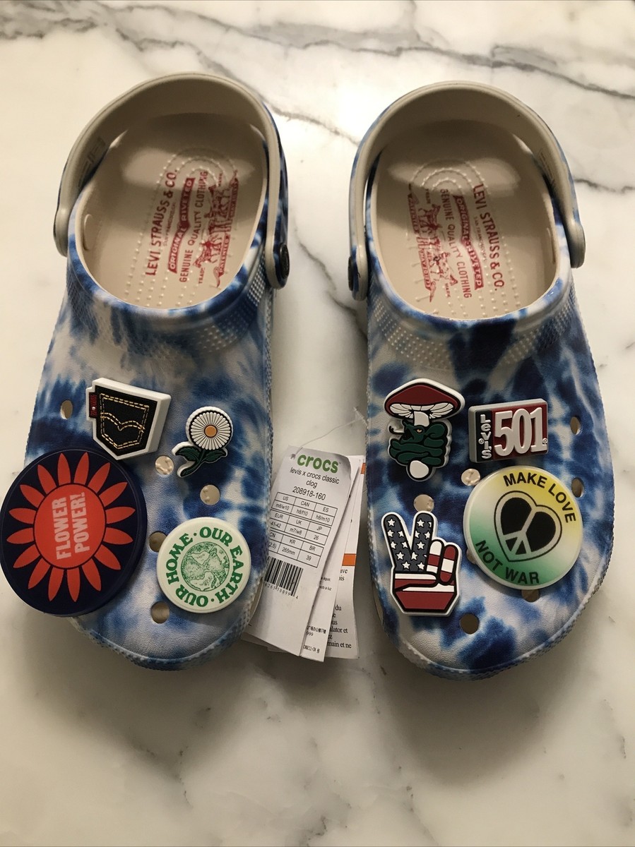 Levi's × crocs classic clog 新品25.0 Levi's x Crocs Classic Clog Men's Size 12 - New, Limited