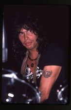 Aerosmith Steven Tyler Ma Kin Tattoo Close up Camera Original 35mm Transparency