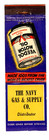 Veedol Motor Oil matchbook matchcover - Navy Gas & Supply Co