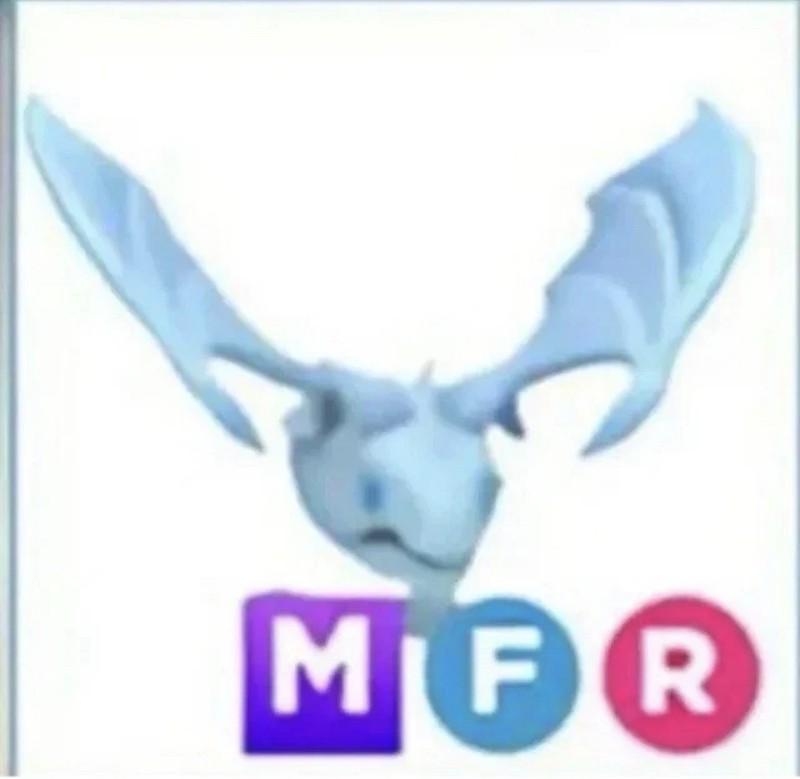 MEGA NEON FROST DRAGON FLY RIDE. Adopt Me!