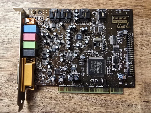 Sound Blaster Live! 5.1 PCI Sound Card SB0060 Creative Labs