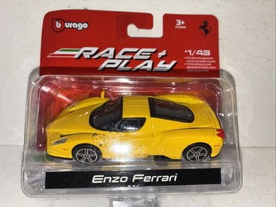 Burago Enzo Ferrari Yellow Race Play 1/43