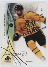 2024 Upper Deck SP Game Used All-Stars Gold 14/149 Oliver Bjorkstrand #153 1u0d