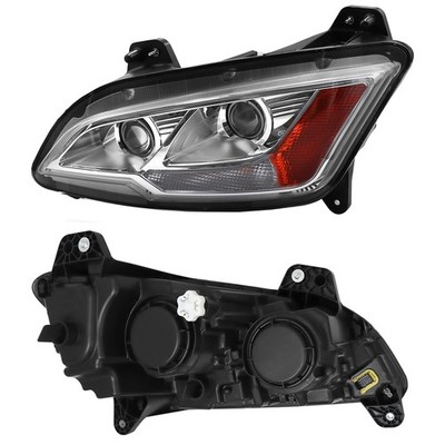 2022 - 2025 Peterbilt 579 Left Headlight Assembly With Bulbs  