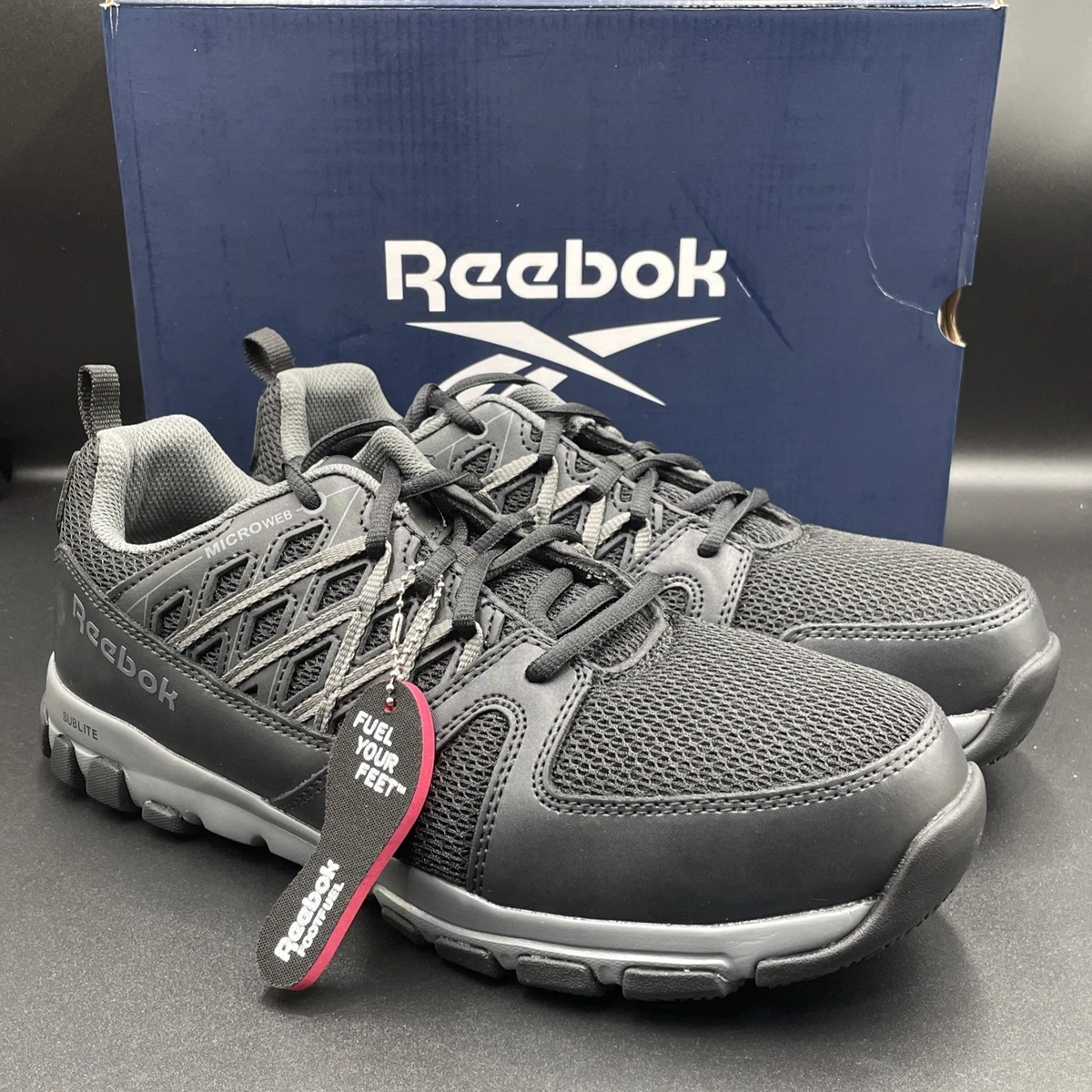 Reebok Mens Truflex Work Sneaker Size 9.5W New Men main image 4