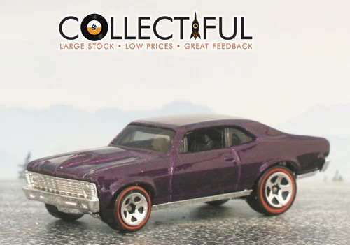 CHEVROLET NOVA 1968 - HOT WHEELS 2003 - RED LINES *COMBINE SHIP & SAVE* 🔥819