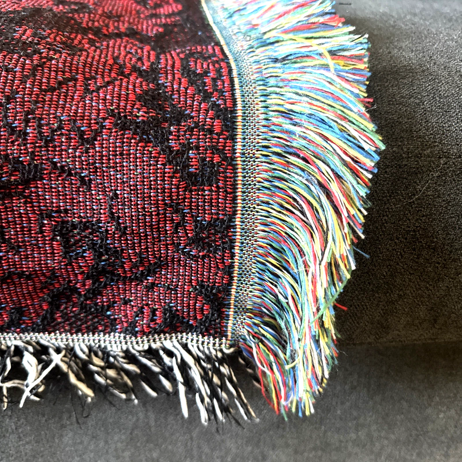 Harry Potter Gryffindor Woven Tapestry Throw Blanket Hogwarts House Crest Wizard