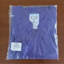 Happy Graduates Purple Childrens Graduation Gown Size M Fits 3'10" To 4'1"