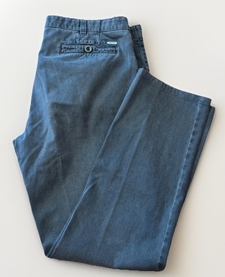 Meyer Hosen Mens 38x32 Gray Pants Diego Modern Comfort Chino Trousers German