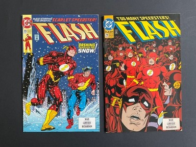 2 x THE FLASH Vol. 2, no. 73, 74, DC 1992
