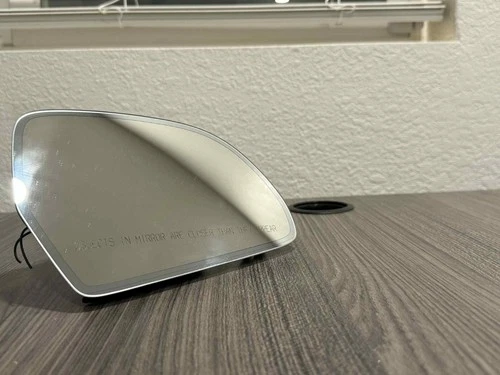 2007-2011 AUDI A6 RIGHT SIDE VIEW MIRROR GLASS 4F0857536AM OEM