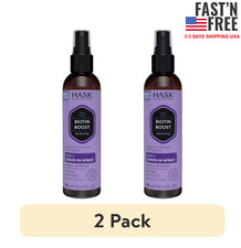 2 pack Hask Biotin Boost Thickening 5-in-1 Leave-in Spray, 6 fl oz