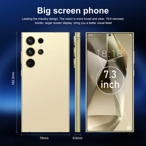 S25 Ultra 5G Smartphone 7.3" Factory Unlocked Android Phones Dual SIM 8GB+256GB - Picture 24 of 33