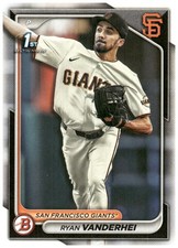 2024 Bowman #BP-15 Ryan Vanderhei Prospects