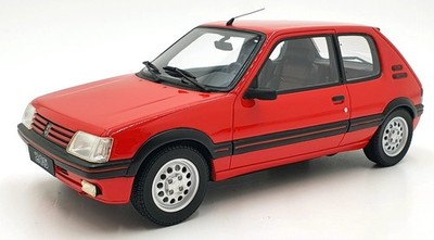 OTTO 1:18 Scale Resin - 1991 PEUGEOT 205 1.9 GTI LE MANS, MIAMI BLUE