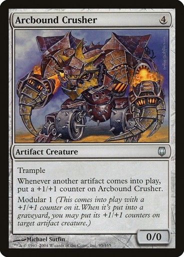 Arcbound Crusher NM/M Darksteel Artifact Creature Mtg Magic English Regular