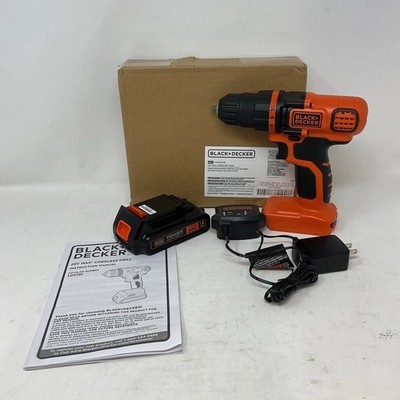 BLACK+DECKER LDX120 20V Volt Max Lithium-Ion Cordless 3/8 inch Drill Driver Kit