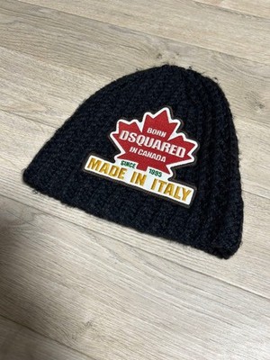 DSQUARED2 wool Beanie MADE IN ITALY