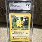 Pokemon TCG Jungle Pikachu 60/64 Regular 1st Edition EN CGC 10