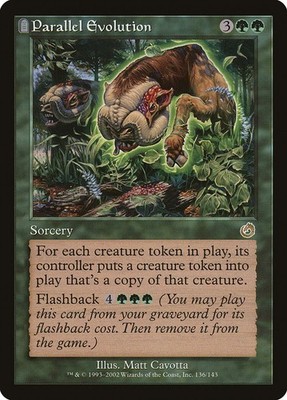 MTG Parallel Evolution  - Torment #136