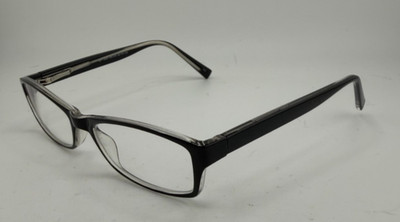 TEMPO EYEGLASSES FRAMES ONLY WP4004 BLACK FULL RIM 52-16-135