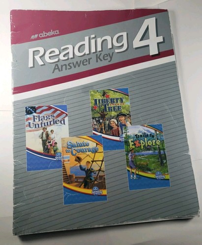 Abeka 4. Klasse Lesen 4 Antwortschlüssel ziemlich getragen - Bild 1 von 1