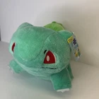 Pokemon Bulbasaur 7" plush toy Collectible VTG Good Condition Tagged.