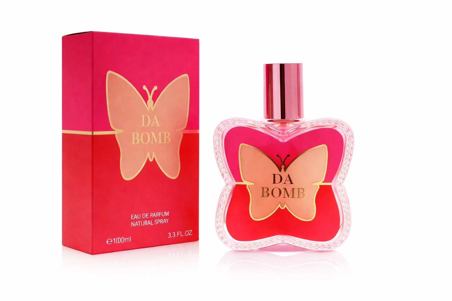 Royal Fragrance DA BOMB 3.3 fl oz / 100 ml EDP Spray for Women New Sealed