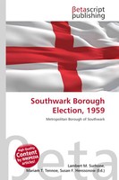 Lambert M. Surhone (U. A.) | Southwark Borough Election, 1959 | Taschenbuch