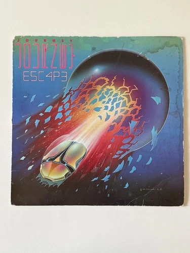 Journey ESC4P3 Escape LP 1981 Columbia 1st Edition Original Inner TC 37408 G+